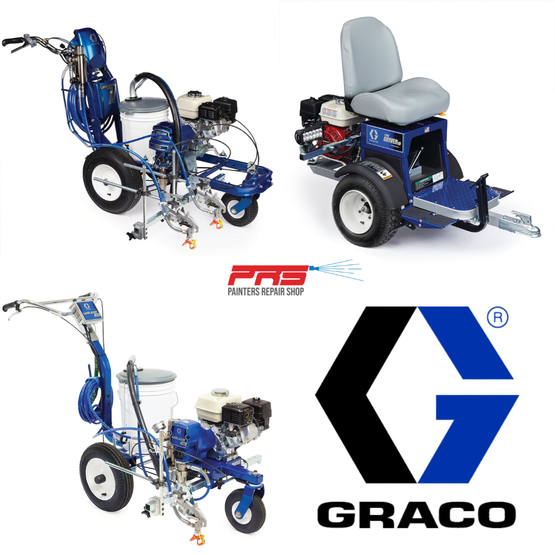 Graco striping equipment and airless paint sprayers